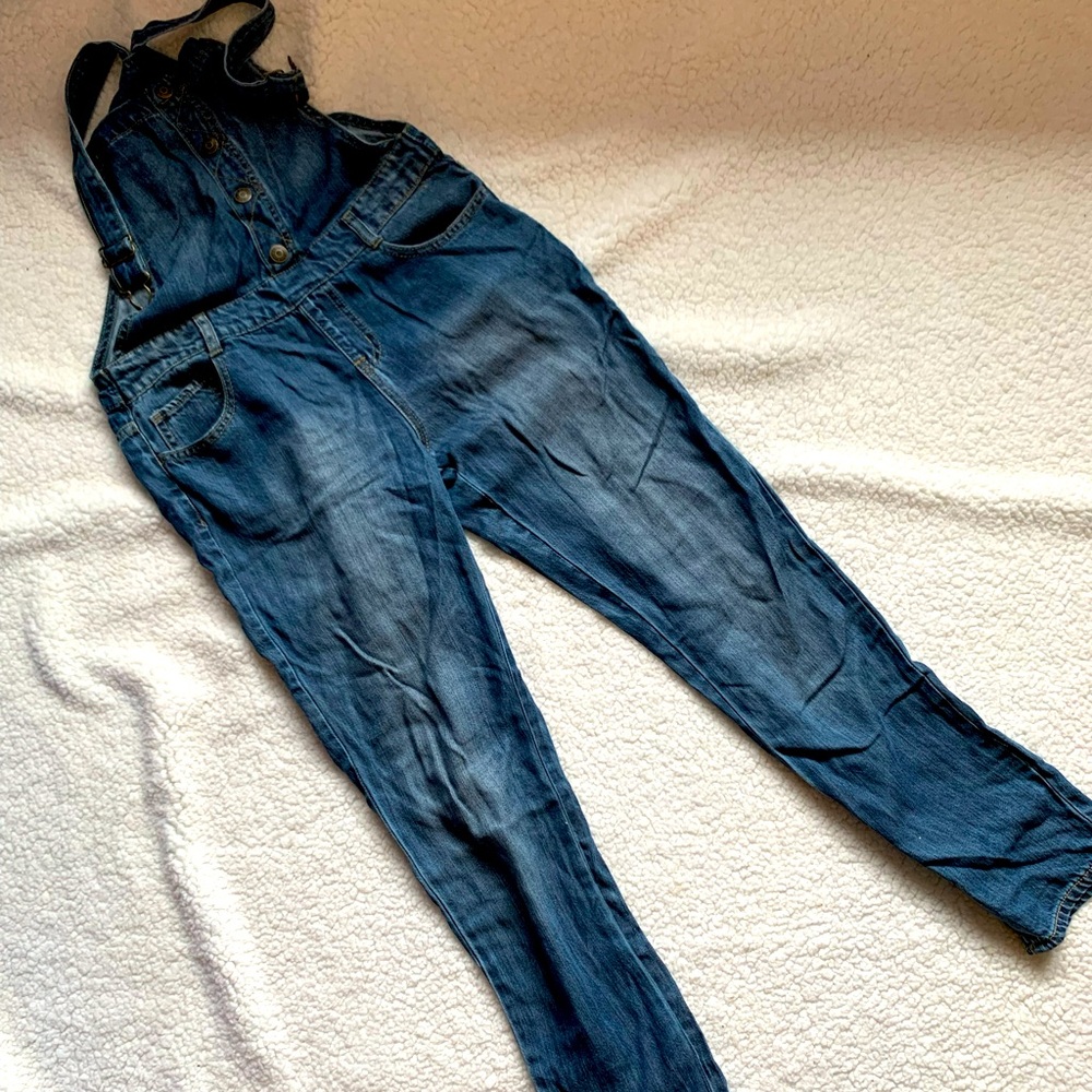 Girls Cat and Jack jean Overalls size 14/16